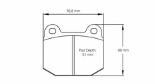 Load image into Gallery viewer, Pagid Racing 2593 RS14 Compound Brake Pads