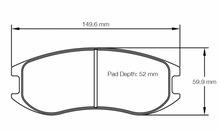 Load image into Gallery viewer, Pagid Racing 8251 RST3 Compound Brake Pads