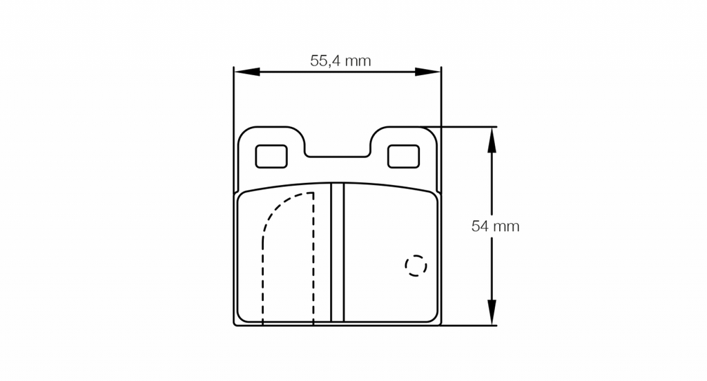 Pagid Racing 4122 RSH42 Compound Brake Pads