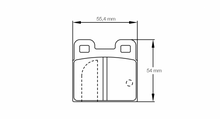 Load image into Gallery viewer, Pagid Racing 4122 RSH42 Compound Brake Pads