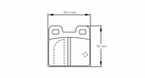 Pagid Racing 4122 RSH42 Compound Brake Pads