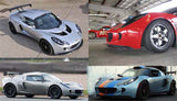 Reverie Carbon Fibre Front Spoiler/Splitter Lotus Exige S2 - Standard Version with cut outs