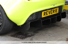 Load image into Gallery viewer, Reverie Lotus Elise/Exige S2/111R/240R Carbon Rear Diffuser - 3 Element, 3 Fixing Holes Standard Finish