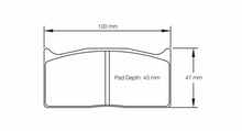 Load image into Gallery viewer, Pagid Racing 1283 RS42 Compound Brake Pads