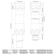 Load image into Gallery viewer, Nuke Performance Air Jack 90 Competition Complete Set 4pc, 8 BAR / 120 PSI