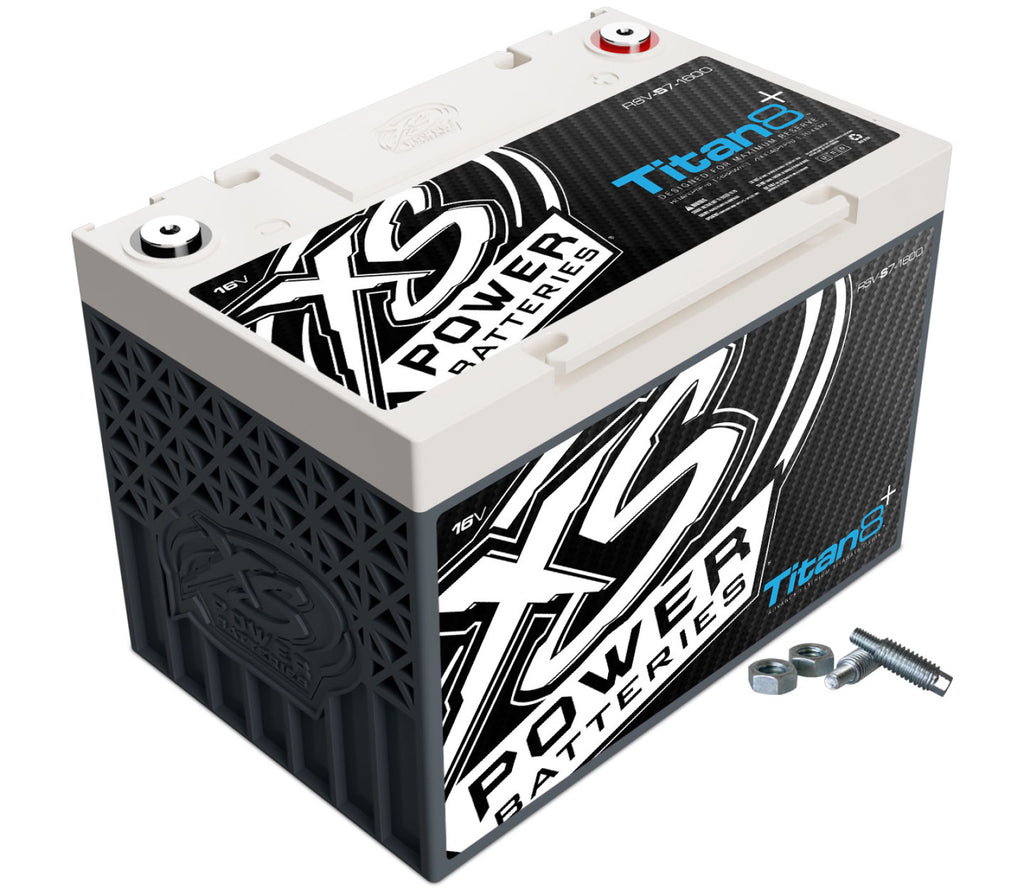 XS Power Batteries 16V Lithium Titan 8 Batteries - 3/8" Stud Terminals Included 1000 Max Amps