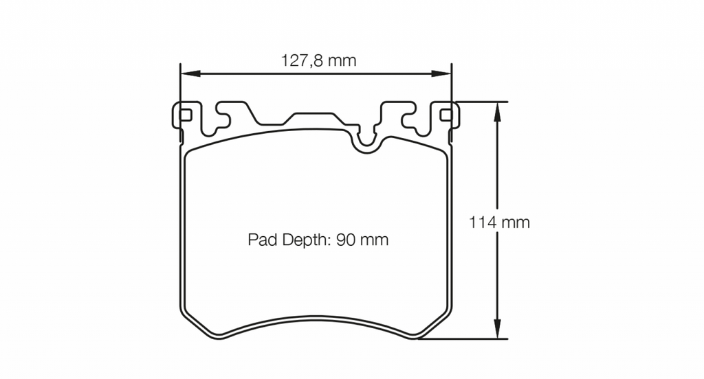 Pagid Racing 8200 RSL29 Compound Brake Pads