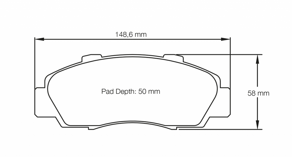 Pagid Racing 2623 RSL29 Compound Brake Pads