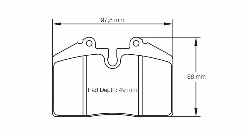 Pagid Racing Ferrari 348, 456 GT, F512M & 550, Maserati Spyder 4.2 & Coupe 3.2, Porsche 911 3.3 SC Turbo / Turbo S, 964 3.3/3.6 Turbo & Turbo S RS44 Brake Pads