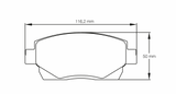 Pagid Racing 8029 RSL29 Compound Brake Pads