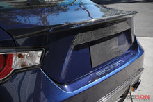 Load image into Gallery viewer, Seibon RG1213SCNFRS FITS 12-14 Subaru BRZ / Scion FRS Carbon Fiber Rear Trunk Garnish