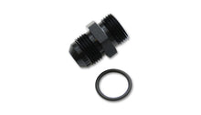 Load image into Gallery viewer, Vibrant 16841 FITS -12AN Flare to AN Straight Thread (1-1/6-12) w/ O-Ring Adapter Fitting