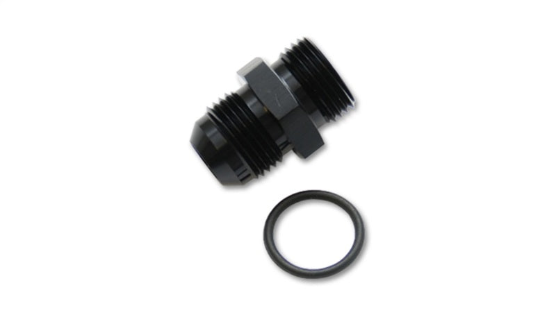 Vibrant 16830 FITS -8AN Flare to 6AN Straight Cut Thread (9/16-18) w/O-Ring Adapter Fitting