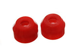 Energy Suspension 9.13101R - Mustang/Corvette/Camaro/Honda Red Front Ball Joint Boot Set / 90-94