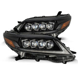 AlphaRex 880768 FITS 2011+ Toyota Sienna NOVA LED Proj Headlights Plank Style Black w/Activ Light/Seq Signal/DRL