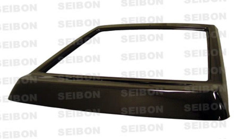 Seibon TL8487TYAE86HB FITS 84-87 Toyota AE86 HB OEM Carbon Fiber Trunk Lid