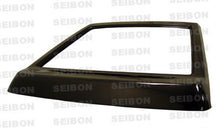 Load image into Gallery viewer, Seibon TL8487TYAE86HB FITS 84-87 Toyota AE86 HB OEM Carbon Fiber Trunk Lid