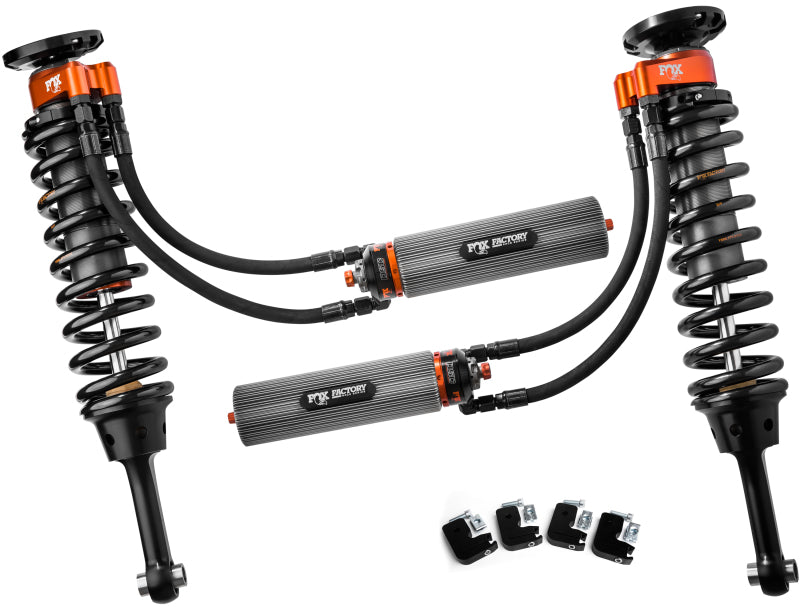 FOX 883-06-140 - Fox Ford Raptor 3.0 Factory Series 7.9in Int. Bypass Remote Res. Front Coilover Set DSC Adj.Blk