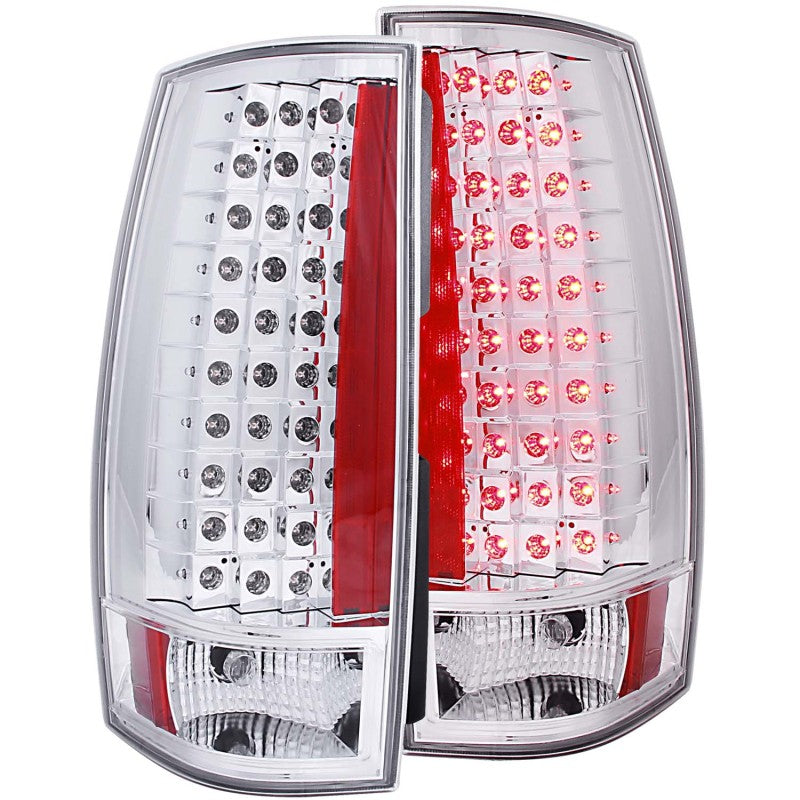 ANZO 311141 -  FITS: 2007-2014 Chevrolet Suburban LED Taillights Red/Clear G4