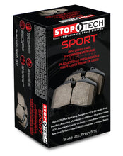 Load image into Gallery viewer, StopTech 03-06 Mitsubishi Lancer Sport Brake Pads w/Shims and Hardware - Rear