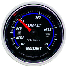 Load image into Gallery viewer, AutoMeter 6103 - Autometer Cobalt 52mm 30psi mechanical Boost Gauge