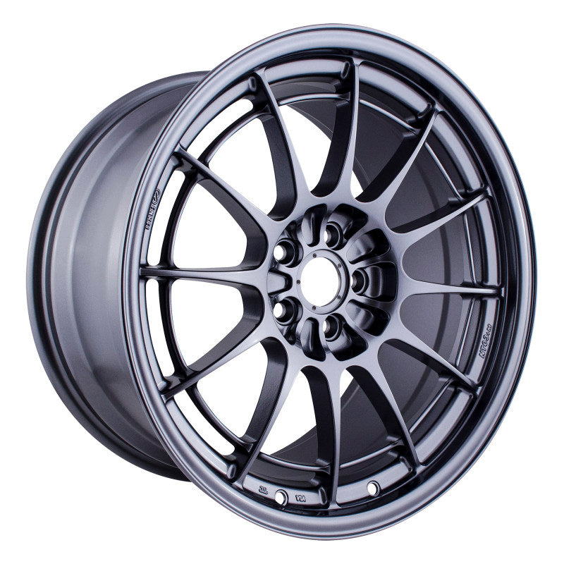 Enkei 3658958040GM - NT03+M 18x9.5 5x100 40mm Offset Gunmetal Wheel (MIN ORDER QTY 40)