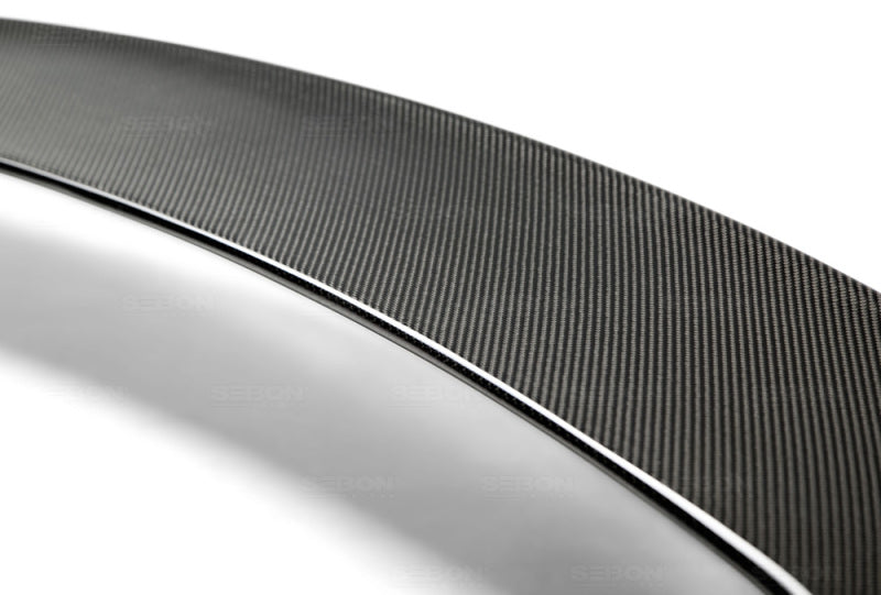 Seibon RRS0607SBIMP-CH FITS 06-07 Subaru WRX/STi Carbon Fiber CH Style Rear Roof Spoiler