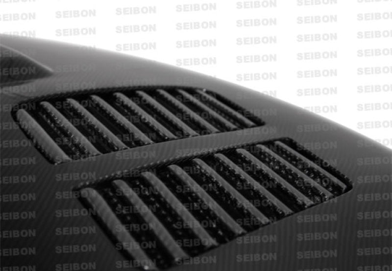 Seibon HD0910BMWE90-GTR FITS 09-11 BMW 3 Series 4dr (Exc M3) GTR-Style Carbon Fiber Hood