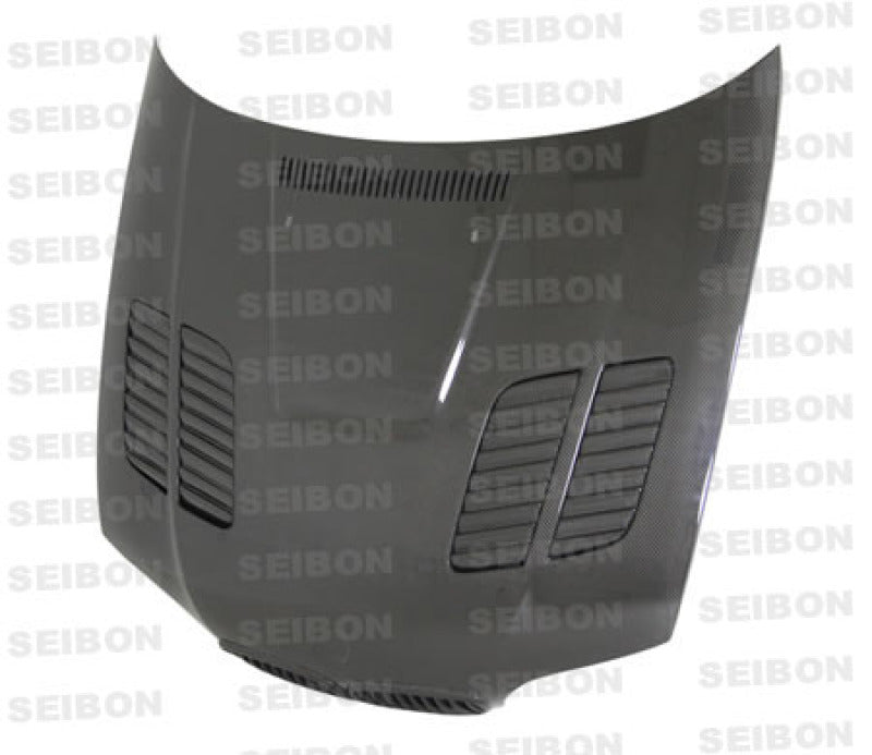 Seibon HD0205BMWE462D-GTR FITS 02-05 BMW E46 2dr GTR-Style Carbon Fiber Hood