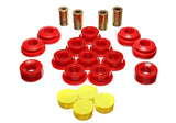 Energy Suspension 16.3117R - 02-04 Acura RSX (includes Type S) Red Rear Control Arm Bushing Set