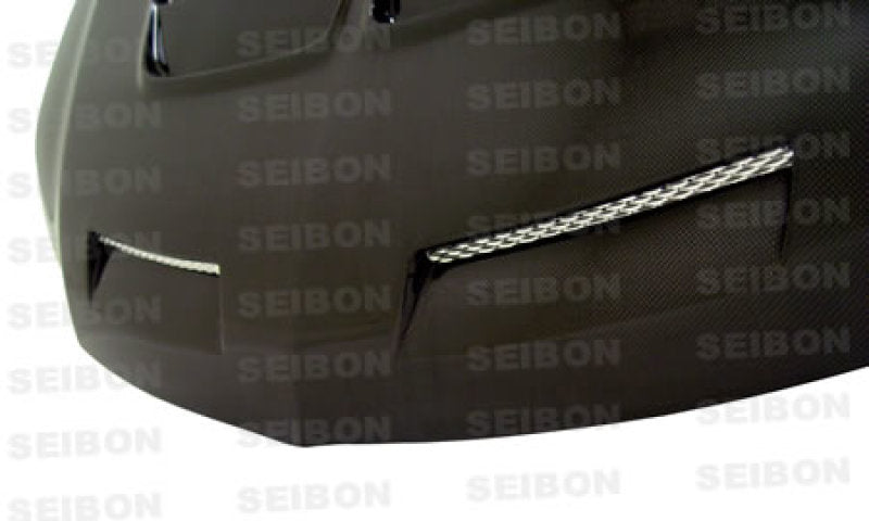 Seibon HD0305MITEVO8-TSII FITS 03-07 Mitsubishi Evo 8 & 9 TSII Carbon Fiber Hood