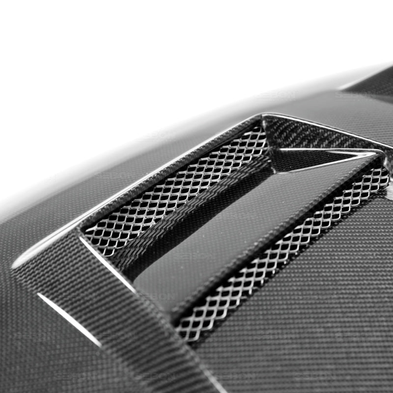 Seibon HD12VWG7-DV FITS 15-20 Volkswagen Golf MK7 DV-Style Carbon Fiber Hood