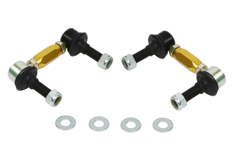 Whiteline KLC180-090 - Universal Sway Bar Link Assembly Heavy Duty Adjustable Ball/Ball Style