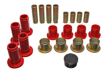 Load image into Gallery viewer, Energy Suspension 5.3124R - 94-01 Ram 1500 / 94-02 Ram 2500/3500 2WD Red Front Control Arm Bushing Set