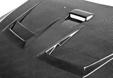 Load image into Gallery viewer, Seibon HD0809MITEVOX-DV FITS 08-12 Mitsubishi Lancer Evo X DV-Style Carbon Fiber Hood