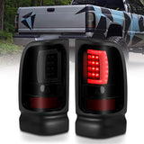 ANZO 311340 -  FITS: 1994-2001 Dodge Ram 1500 LED Taillights Plank Style Black w/Smoke Lens