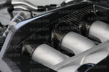 Load image into Gallery viewer, Seibon EC0910NSGTR FITS 09-11 Nissan GTR R35 Carbon Fiber Engine Cover