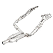 Load image into Gallery viewer, Stainless Works CT07HCATY - 2007-13 Chevy Silverado/GMC Sierra Headers 1-7/8in Primaries High-Flow Cats Y-Pipe