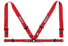 Load image into Gallery viewer, SPARCO 04716M1RS - Belt 4Pt 3in/2in Competition HarnessRed