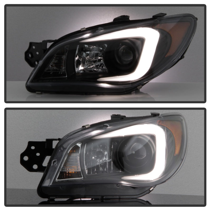 SPYDER 5083920 - Spyder Subaru WRX 2006-2007 Projector HeadlightsHalogen OnlyBlack PRO-YD-SWRX06-LBDRL-BK