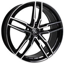 Load image into Gallery viewer, Enkei 511-775-8045BKM - SS05 17x7.5 5x100 45mm Offset 72.6mm Bore Black Machined Wheel