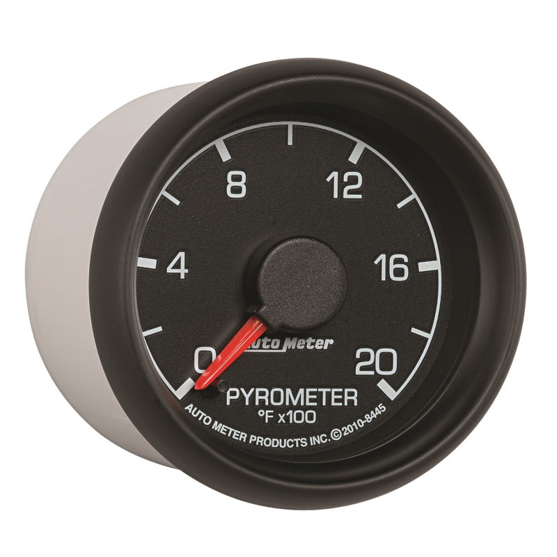 AutoMeter 8445 - Autometer Factory Match Ford 52.4mm Full Sweep Electronic 0-2000 Deg F EGT/Pyrometer Gauge