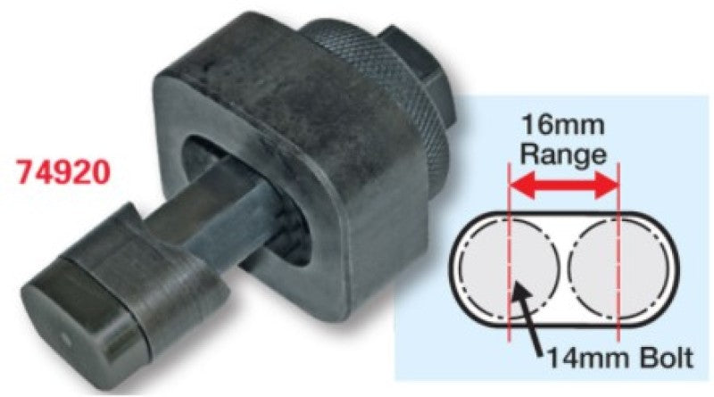 SPC Performance 74920 - 14x16mm Slot Punch Tool