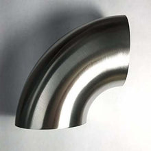 Load image into Gallery viewer, Stainless Bros 601-07656-3100 - 3in Diameter 1D / 3in CLR 90 Degree Bend No Leg Mandrel Bend
