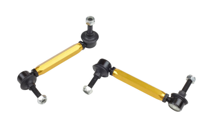 Whiteline KLC102 - 03-06 Mitsubishi Lancer Evo 8/9 Rear Swaybar link kit-adjustable ball end links