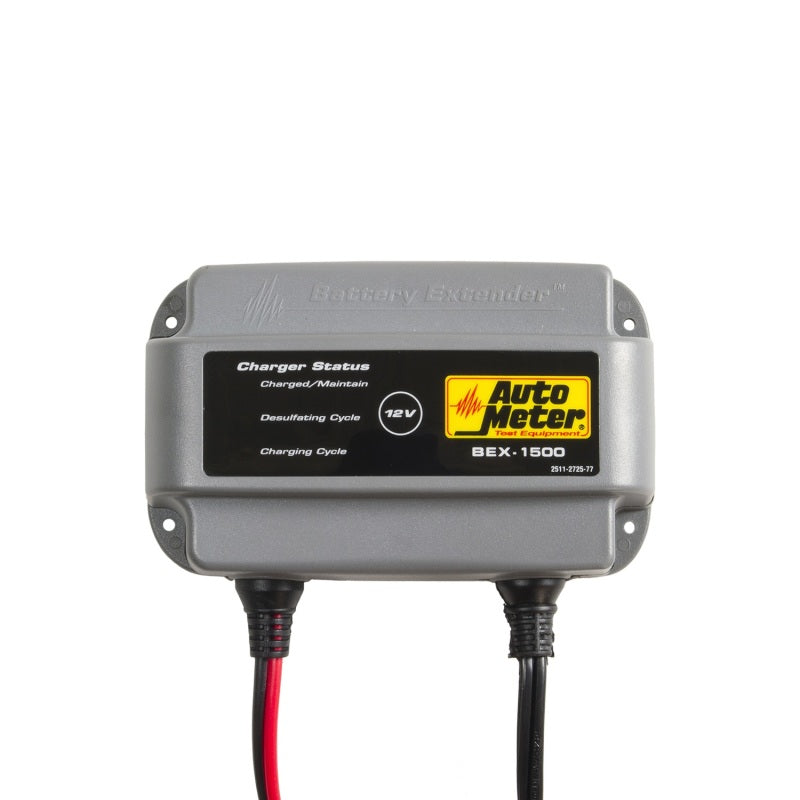 AutoMeter BEX-1500 - Autometer Battery Charger/Maintainer 12V/1.5A