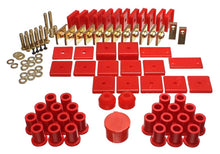Load image into Gallery viewer, Energy Suspension 8.18105R FITS 64-78 Toyota FJ40 Land Cruiser Red Hyper-Flex Master Bushing Set