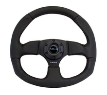 Load image into Gallery viewer, NRG RST-009R - Reinforced Steering Wheel (320mm Horizontal / 330mm Vertical) Leather w/Black Stitching