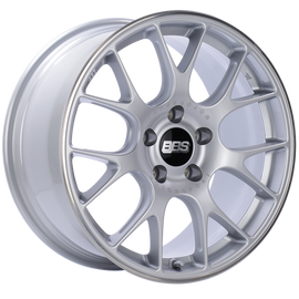 BBS CH146SPO - CH-R 18x8.5 5x112 ET38 Brilliant Silver Polished Rim Protector Wheel -82mm PFS/Clip Required