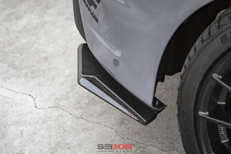 Seibon RL16FDFO-SA FITS 16-17 Ford Focus RS SA-Style Carbon Fiber Rear Lip